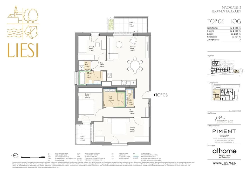 4-Zimmer-Wohnung kaufen in Wien – 108,68 m², € 715.000 – Bild 14 von 14