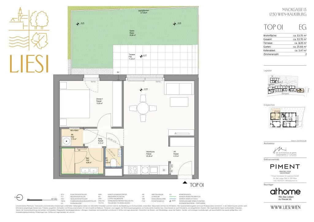 2-Zimmer-Wohnung kaufen in Wien – 53,7 m², € 315.000 – Bild 16 von 16