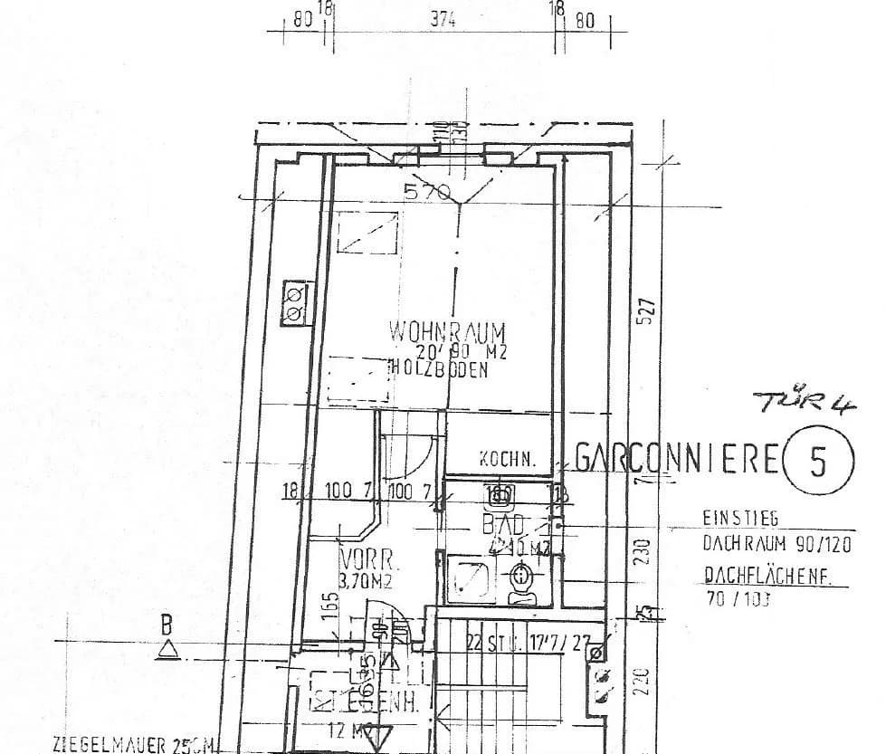 3-Zimmer-Wohnung kaufen in Gmunden – 59,96 m², € 179.000 – Bild 2 von 2