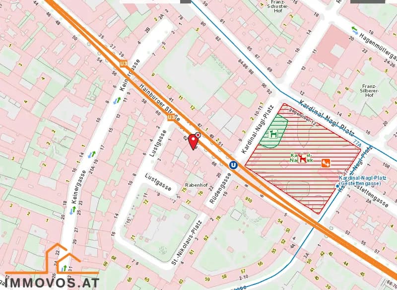 3-Zimmer-Immobilie mieten in Wien – 85 m², € 950