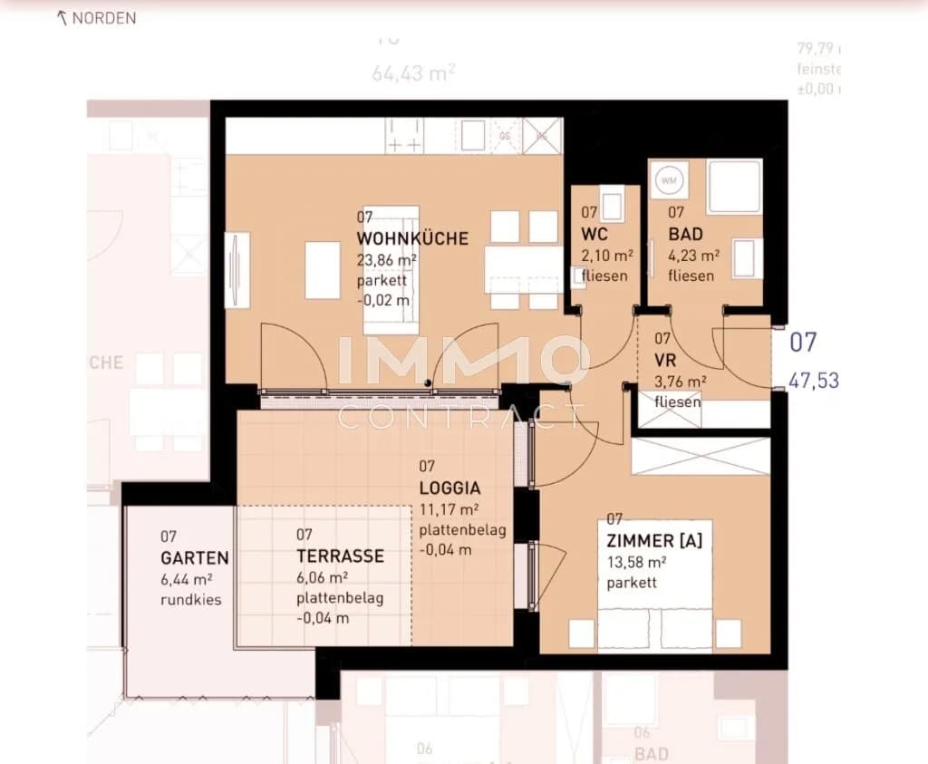 2-Zimmer-Wohnung kaufen in Wien – 47,53 m², € 315.500 – Bild 14 von 14