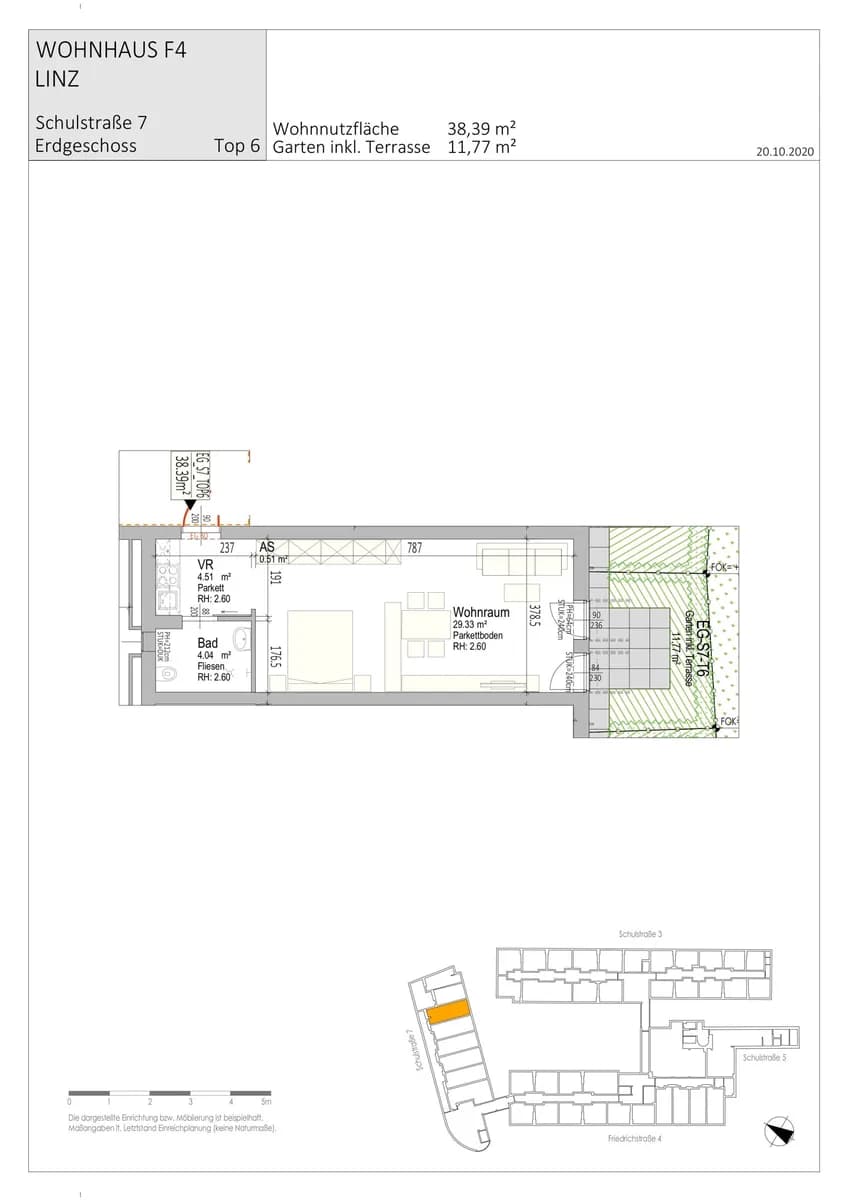 1-Zimmer-Wohnung mieten in Linz – 38,39 m², € 797 – Bild 9 von 20