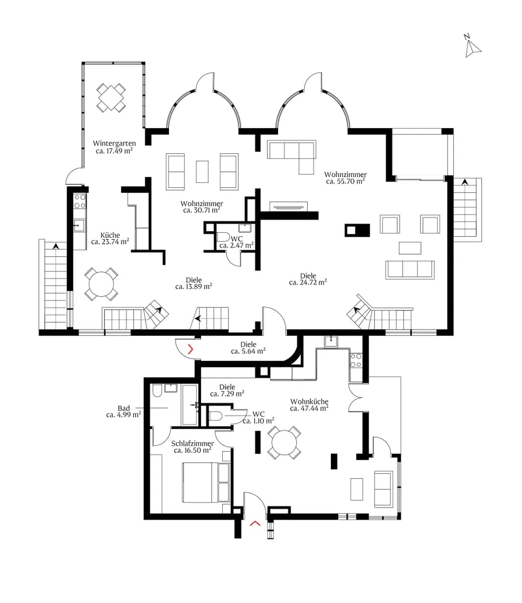 5-Zimmer-Wohnung kaufen in Wien – 271 m², € 3.490.000 – Bild 15 von 16
