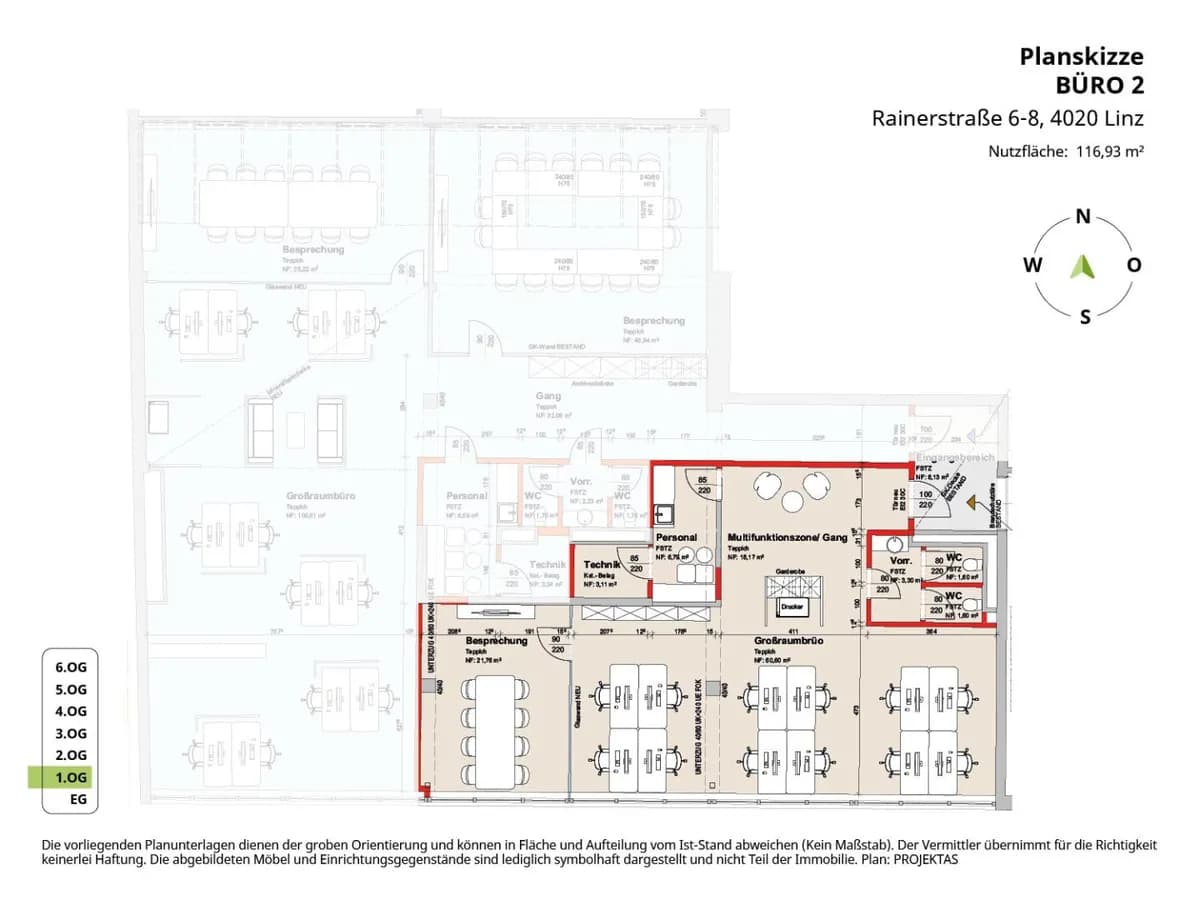 Gewerbeimmobilie mieten in Linz – 240 m², € 4.322 – Bild 10 von 11