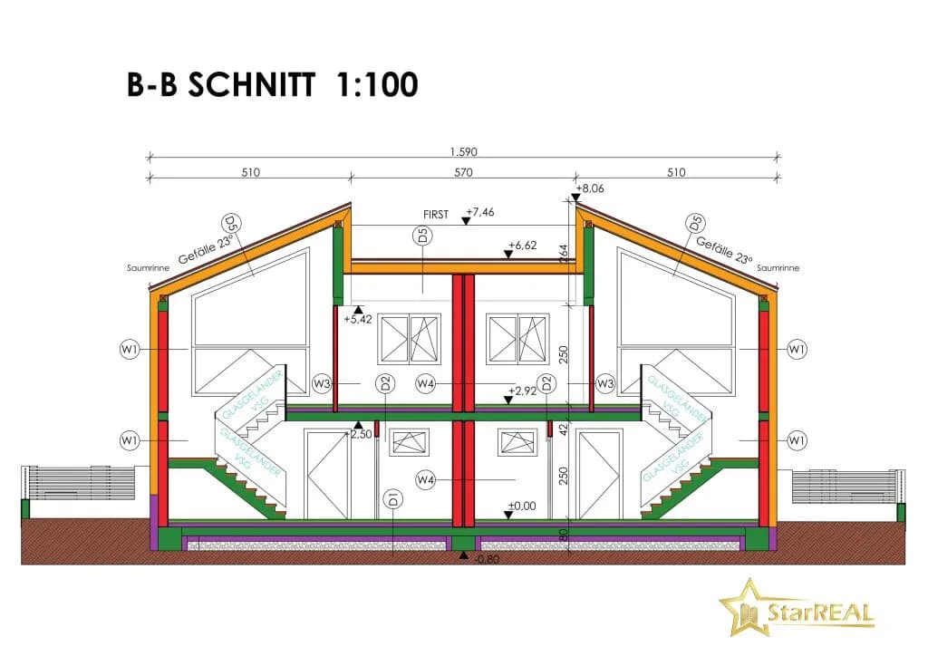5-Zimmer-Haus kaufen in Baden – 126,78 m², € 695.000 – Bild 30 von 30