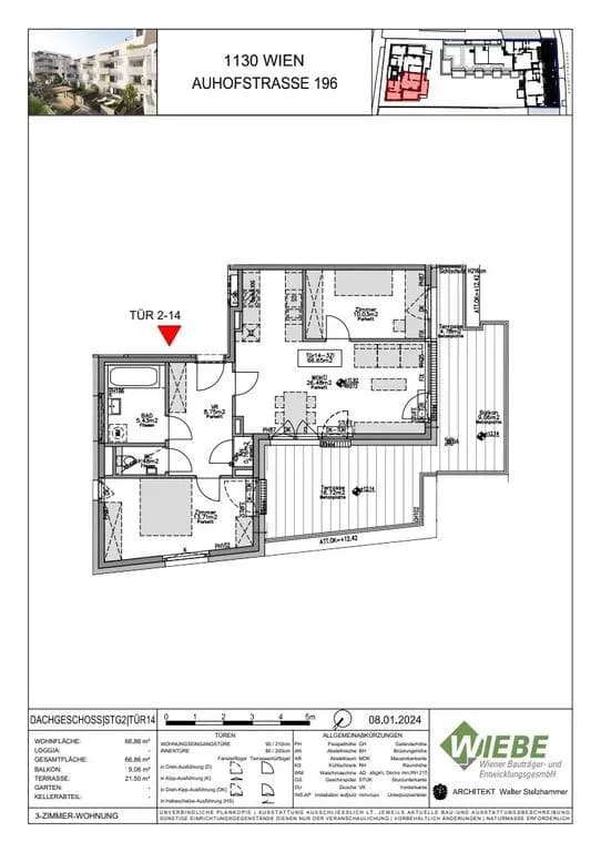 3-Zimmer-Wohnung kaufen in Wien – 66,86 m², € 697.100 – Bild 20 von 20