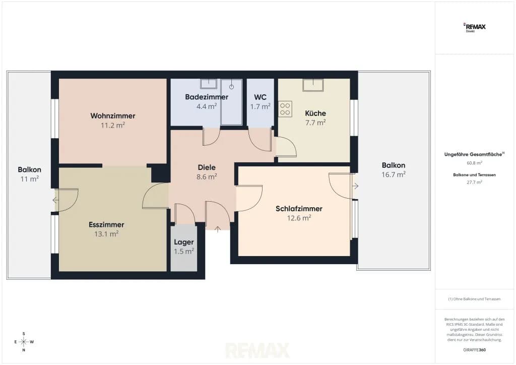 2-Zimmer-Wohnung kaufen in Wien – 64 m², € 329.000 – Bild 17 von 17