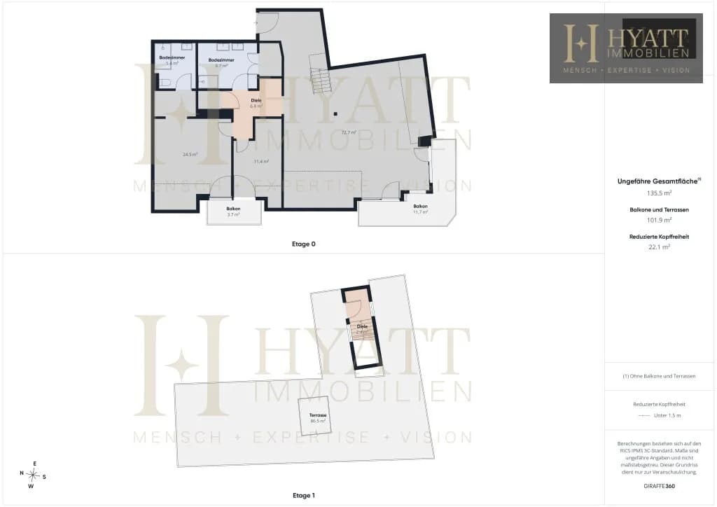 3-Zimmer-Wohnung kaufen in Wien – 131,71 m², € 1.316.700 – Bild 21 von 23