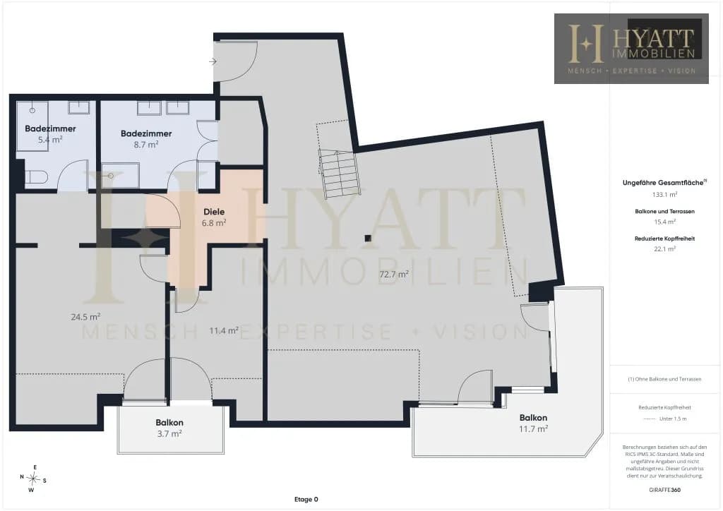 3-Zimmer-Wohnung kaufen in Wien – 131,71 m², € 1.316.700 – Bild 22 von 23