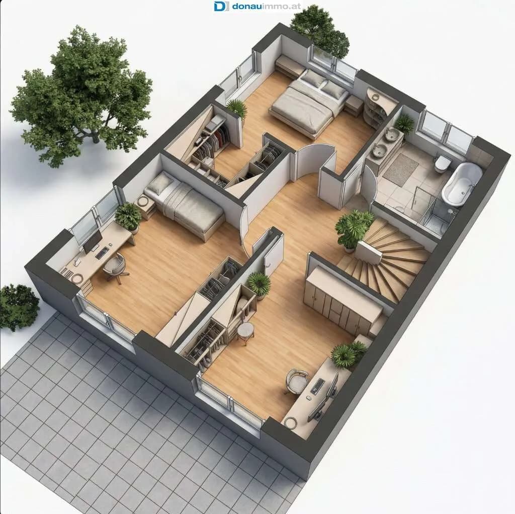4-Zimmer-Haus kaufen in Baden – 124 m², € 379.000 – Bild 6 von 7