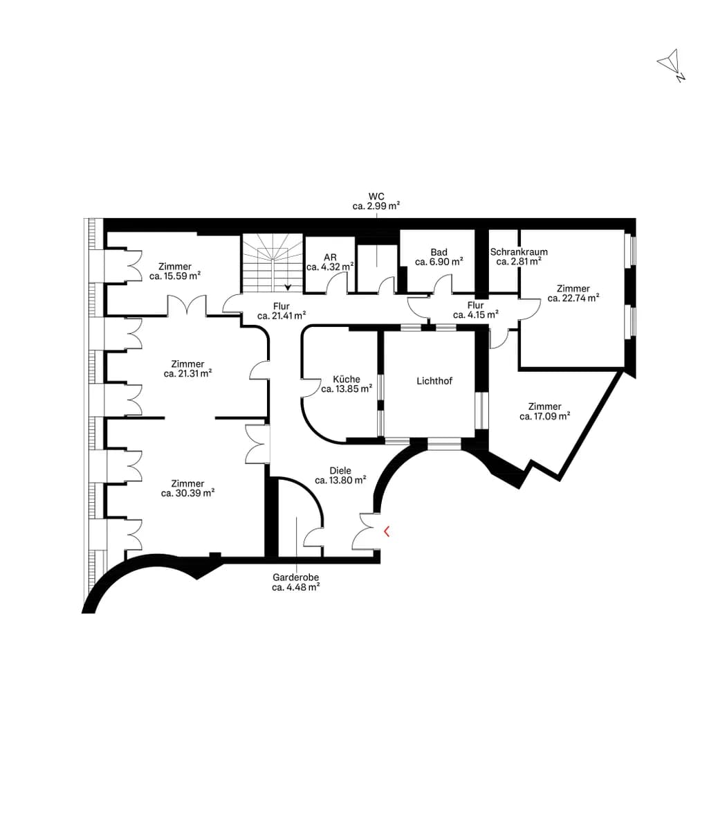 10-Zimmer-Wohnung kaufen in Wien – 320,77 m², € 3.990.000 – Bild 14 von 14