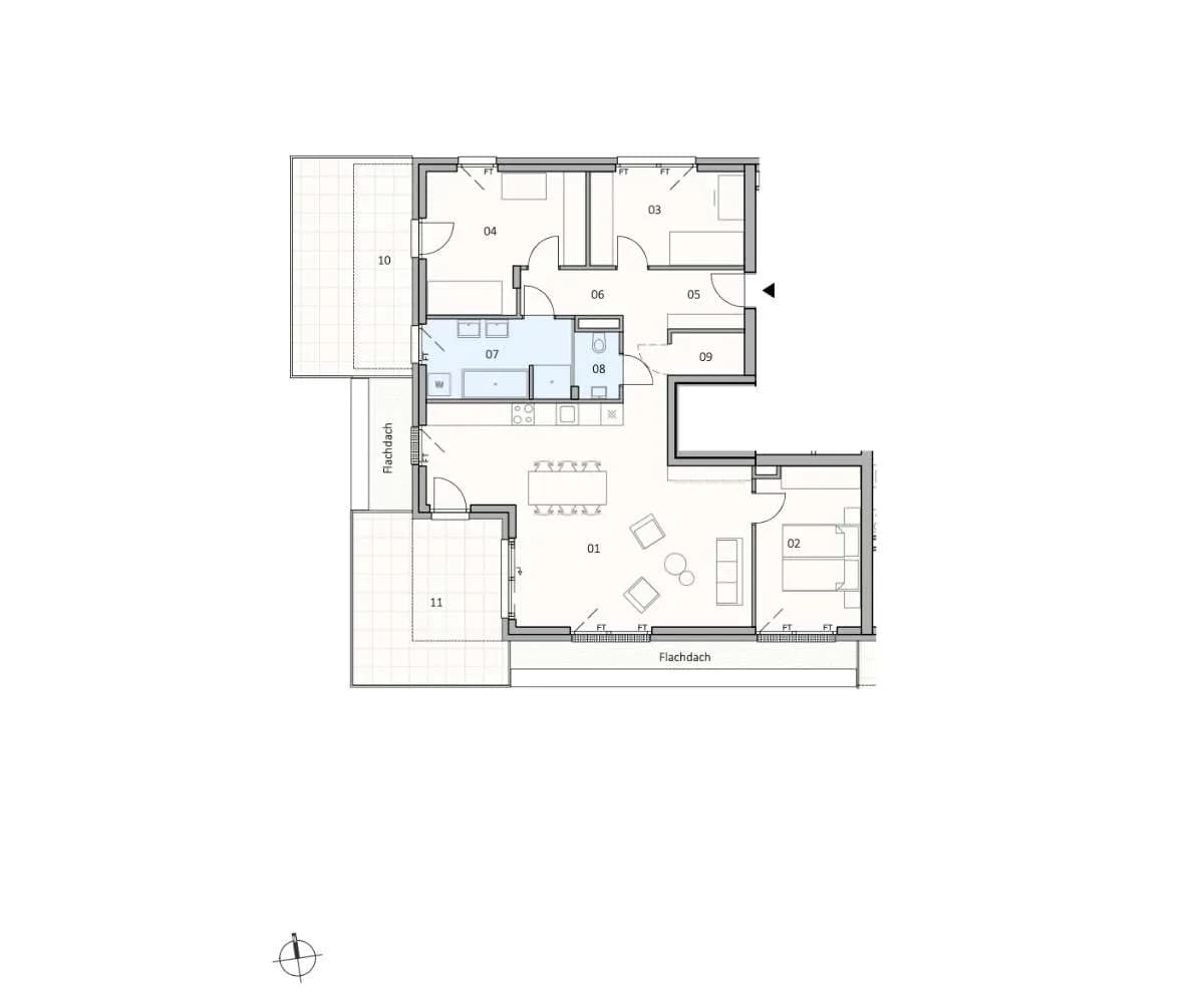 4-Zimmer-Wohnung kaufen in Villach – 103 m², € 655.000 – Bild 3 von 19