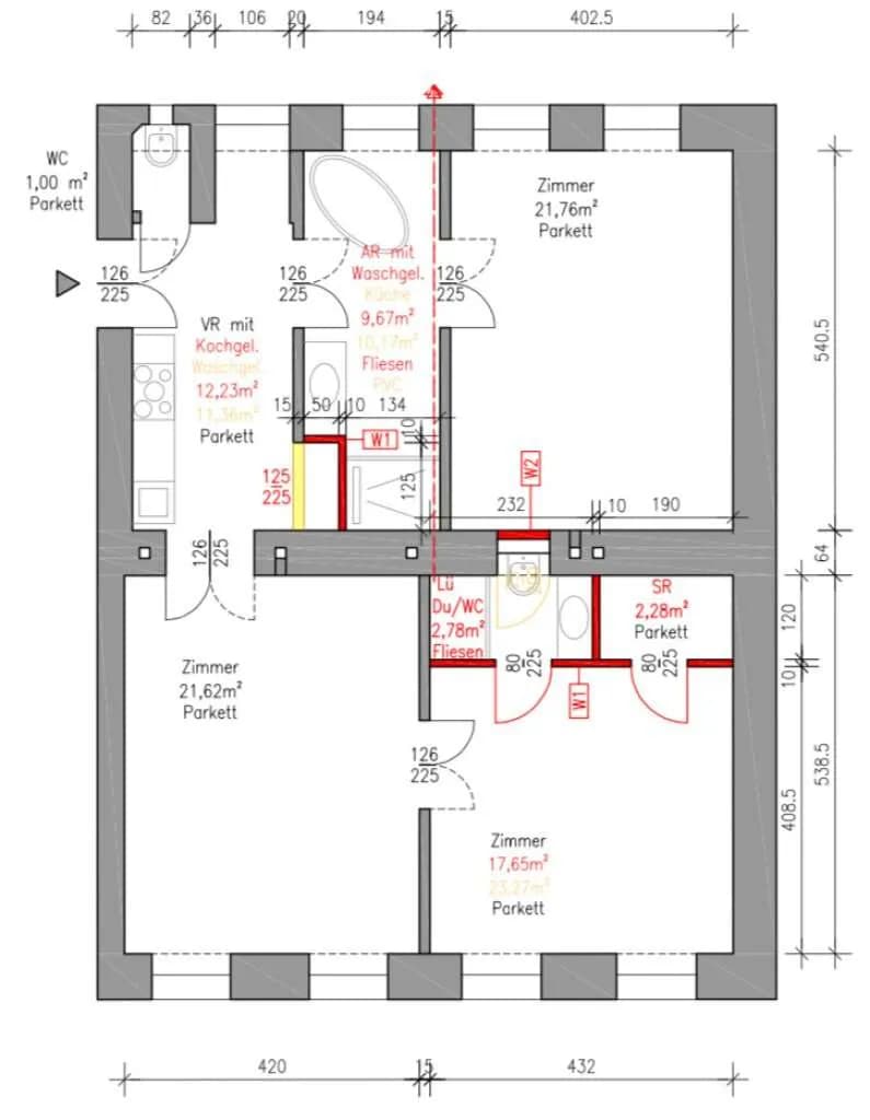 3-Zimmer-Wohnung kaufen in Wien – 90 m², € 719.000 – Bild 23 von 23