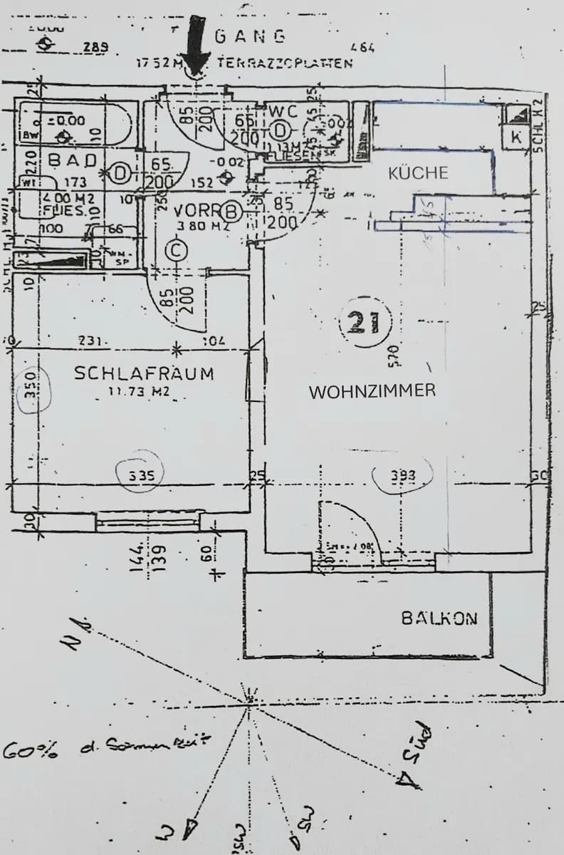 2-Zimmer-Wohnung mieten in Graz – 46 m², € 753 – Bild 9 von 9