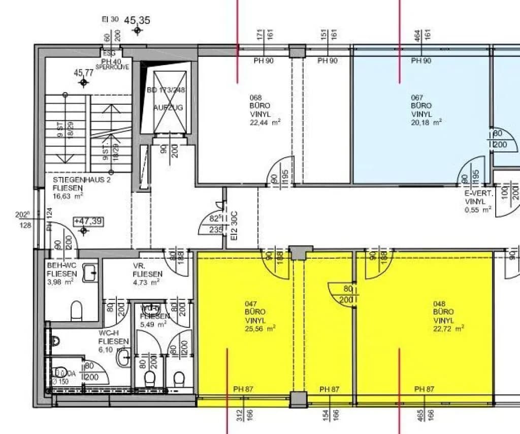 2-Zimmer-Gewerbeimmobilie mieten in Wien – 48 m², € 1.073 – Bild 8 von 10