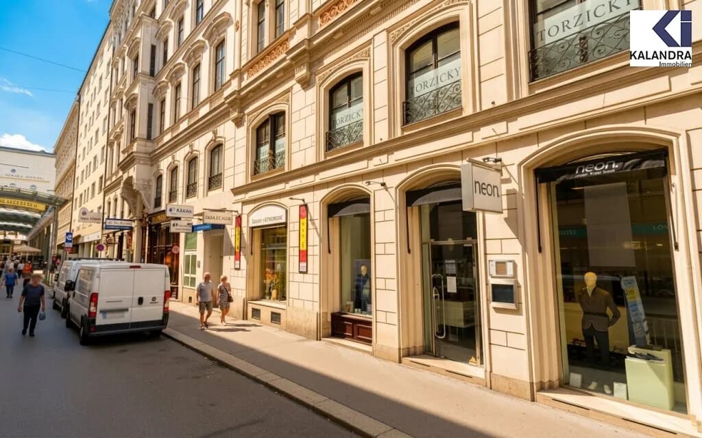 Gewerbeimmobilie mieten in Wien – 29 m², € 2.377