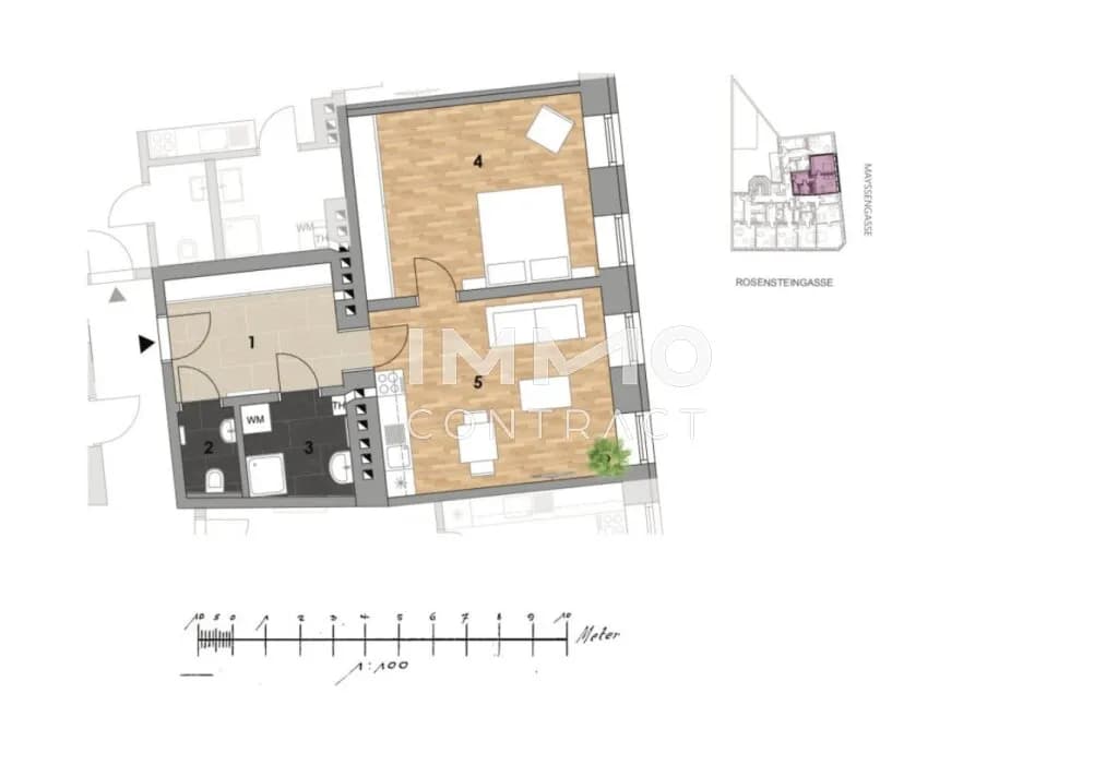 2-Zimmer-Wohnung kaufen in Wien – 57,7 m², € 299.000 – Bild 14 von 14