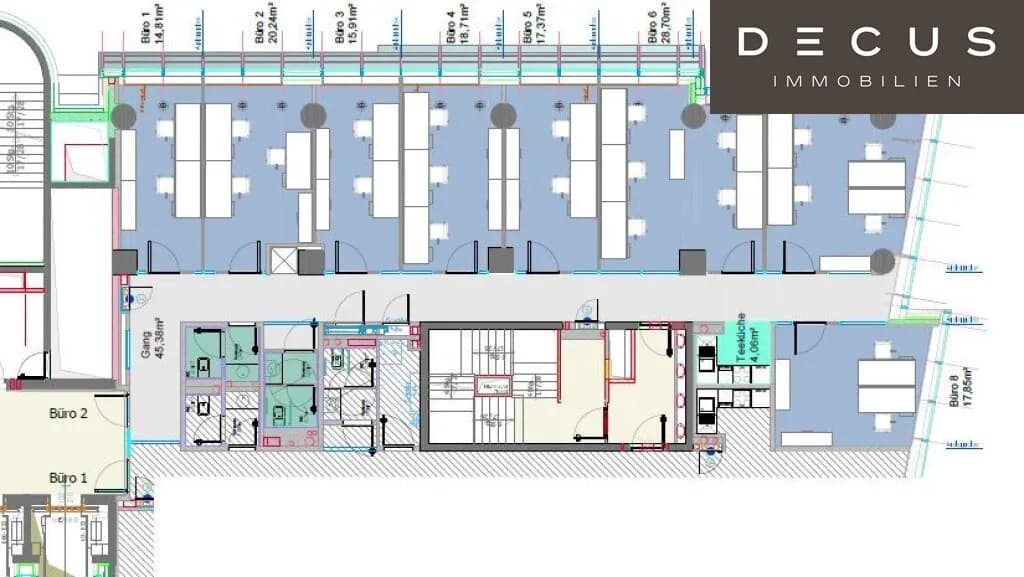 Gewerbeimmobilie mieten in Wien – 215 m², € 16 – Bild 2 von 2