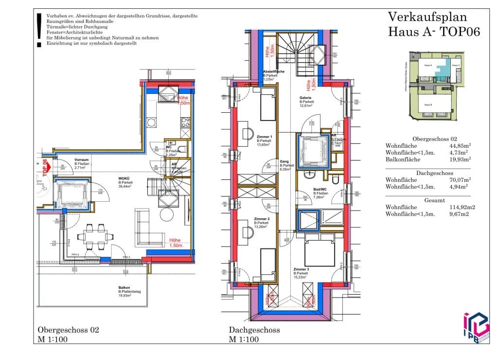 4-Zimmer-Wohnung kaufen in Linz – 114,92 m², € 749.250 – Bild 18 von 18