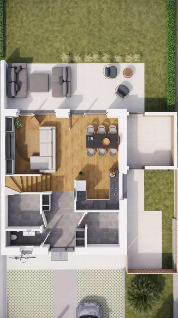 3-Zimmer-Haus mieten in Mattersburg – 109 m², € 1.689 – Bild 7 von 8