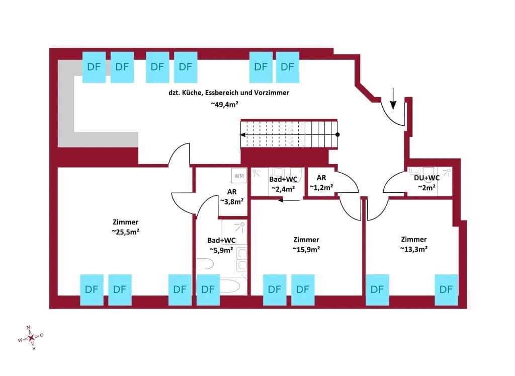 5-Zimmer-Wohnung kaufen in Wien – 186,2 m², € 1.698.000 – Bild 13 von 15