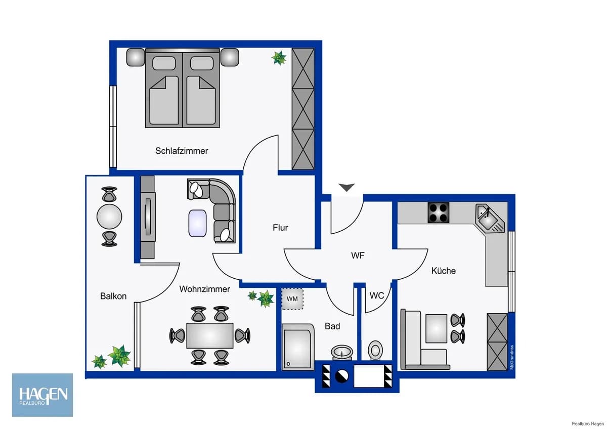 2-Zimmer-Wohnung kaufen in Dornbirn – 61 m², € 210.000 – Bild 13 von 15