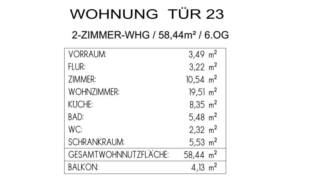 2-Zimmer-Wohnung mieten in Wien – 59 m², € 1.626 – Bild 34 von 35