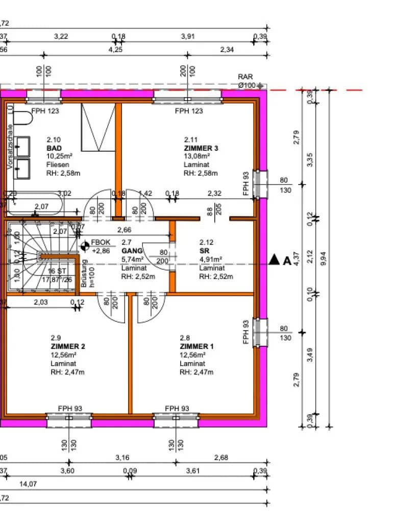 5-Zimmer-Haus kaufen in Wien – 120 m², € 519.000 – Bild 14 von 14