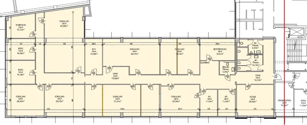 15-Zimmer-Gewerbeimmobilie mieten in Wien – 555 m², € 7.493 – Bild 10 von 11