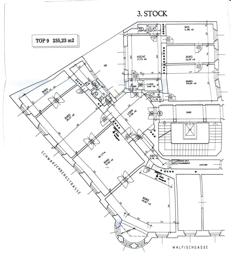 7-Zimmer-Gewerbeimmobilie mieten in Wien – 235 m², € 5.355 – Bild 23 von 23