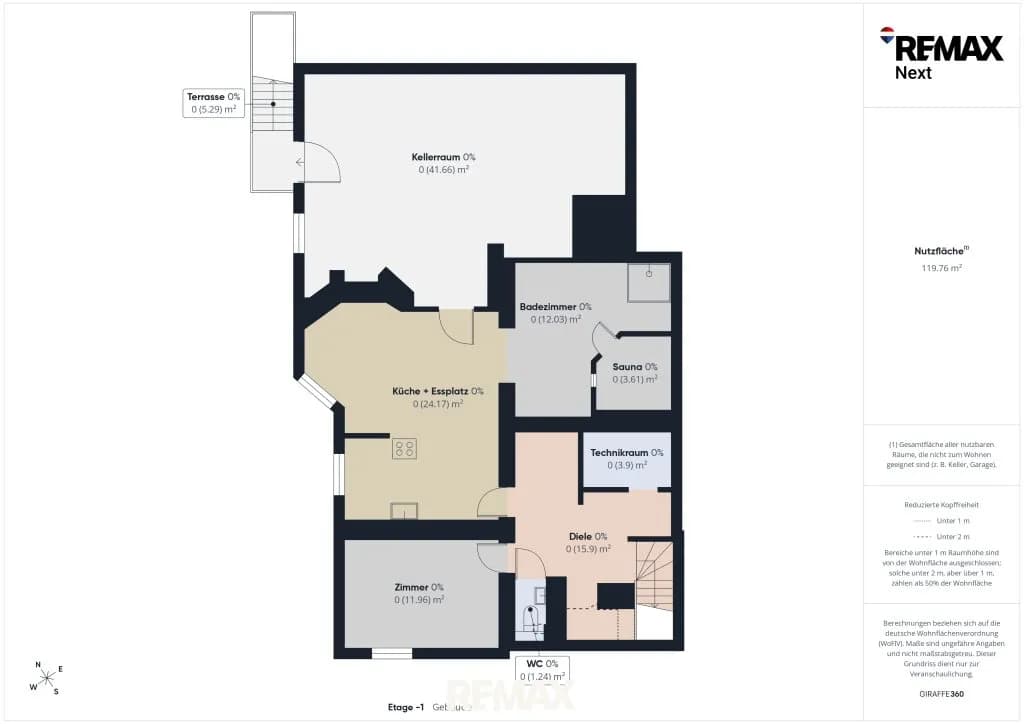 6-Zimmer-Haus kaufen in Baden – 149 m², € 790.000 – Bild 38 von 39