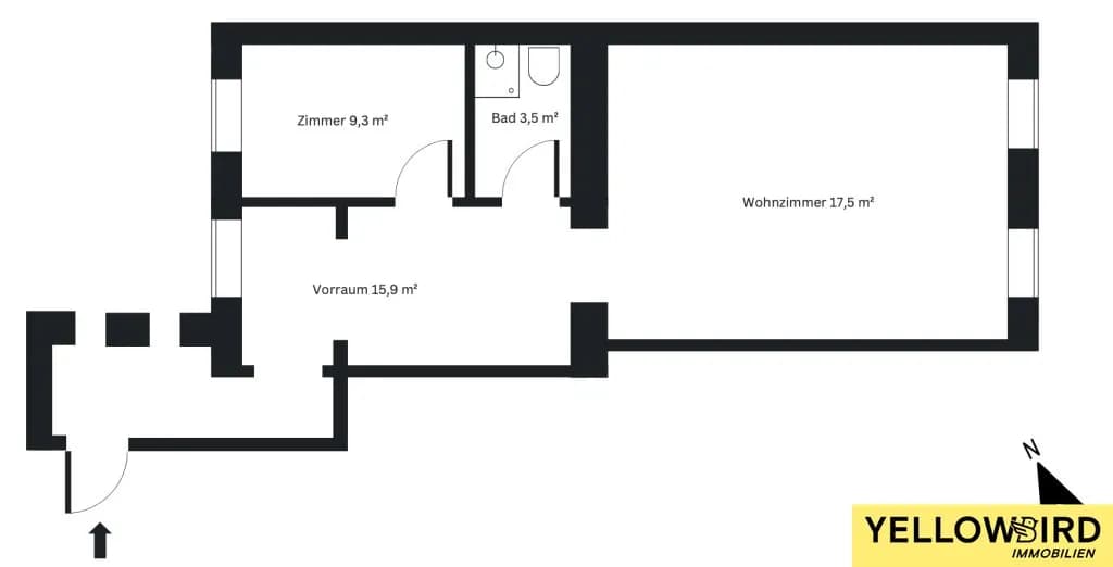 2-Zimmer-Wohnung kaufen in Wien – 46,1 m², € 129.999 – Bild 22 von 22