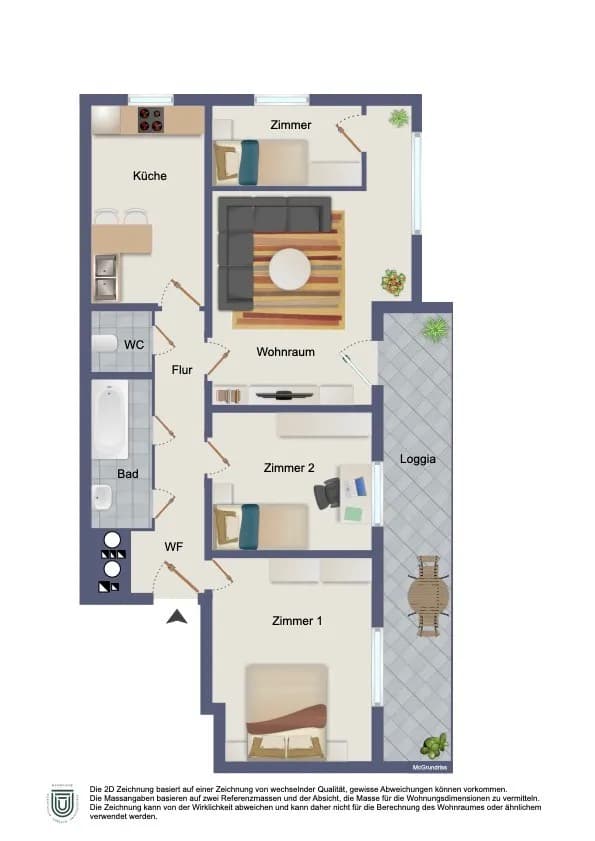 4-Zimmer-Wohnung kaufen in Graz – 95 m², € 319.000 – Bild 21 von 21