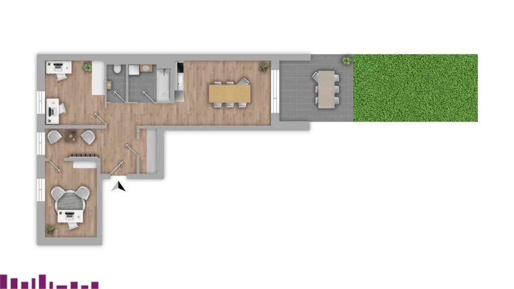 3-Zimmer-Gewerbeimmobilie kaufen in Wien – 68,21 m², € 399.000 – Bild 7 von 9