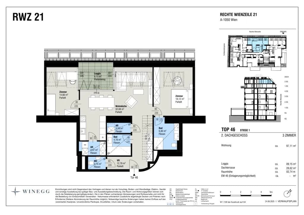 3-Zimmer-Wohnung kaufen in Wien – 97,11 m², € 1.690.000 – Bild 15 von 16