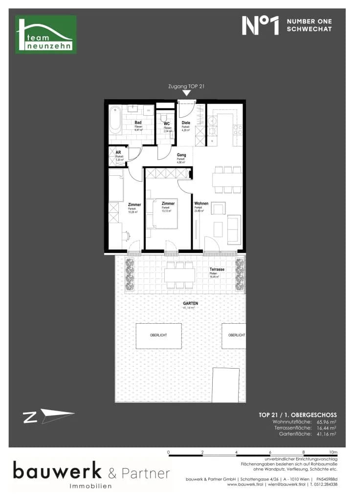Immobilie kaufen in Bruck an der Leitha – 65,96 m², € 353.300 – Bild 14 von 14