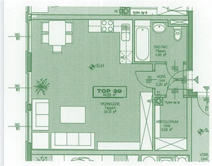 1-Zimmer-Wohnung kaufen in Wien – 44,78 m², € 159.000 – Bild 10 von 10