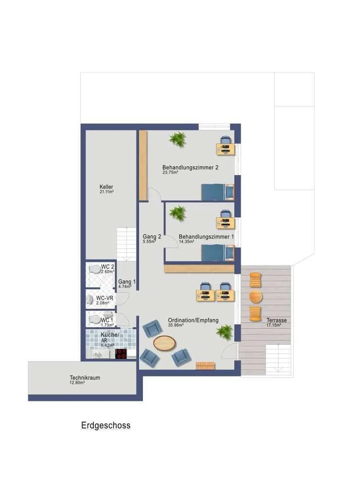 4-Zimmer-Gewerbeimmobilie mieten in Wien – 117 m², € 21 – Bild 6 von 6