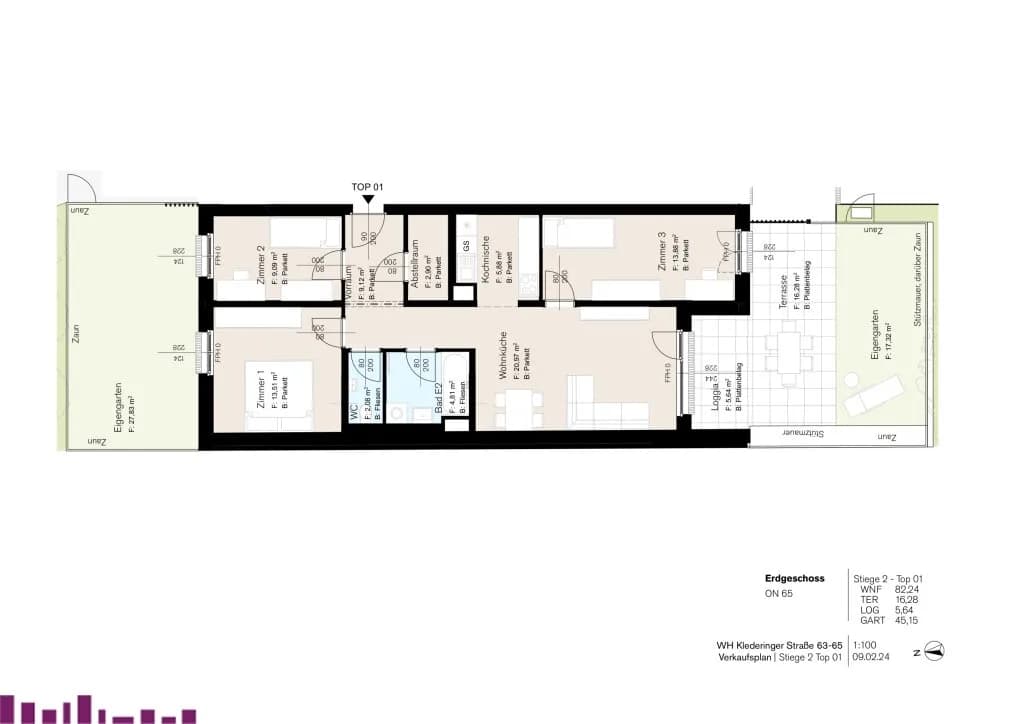 4-Zimmer-Wohnung kaufen in Wien – 82,24 m², € 599.000 – Bild 13 von 15