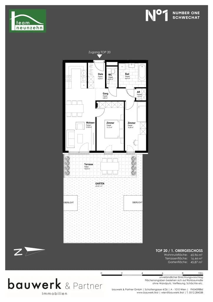 Immobilie kaufen in Bruck an der Leitha – 65,96 m², € 355.500 – Bild 13 von 13