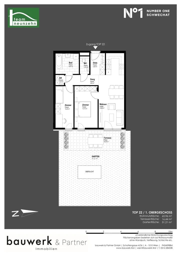 Immobilie kaufen in Bruck an der Leitha – 65,96 m², € 358.000 – Bild 15 von 15