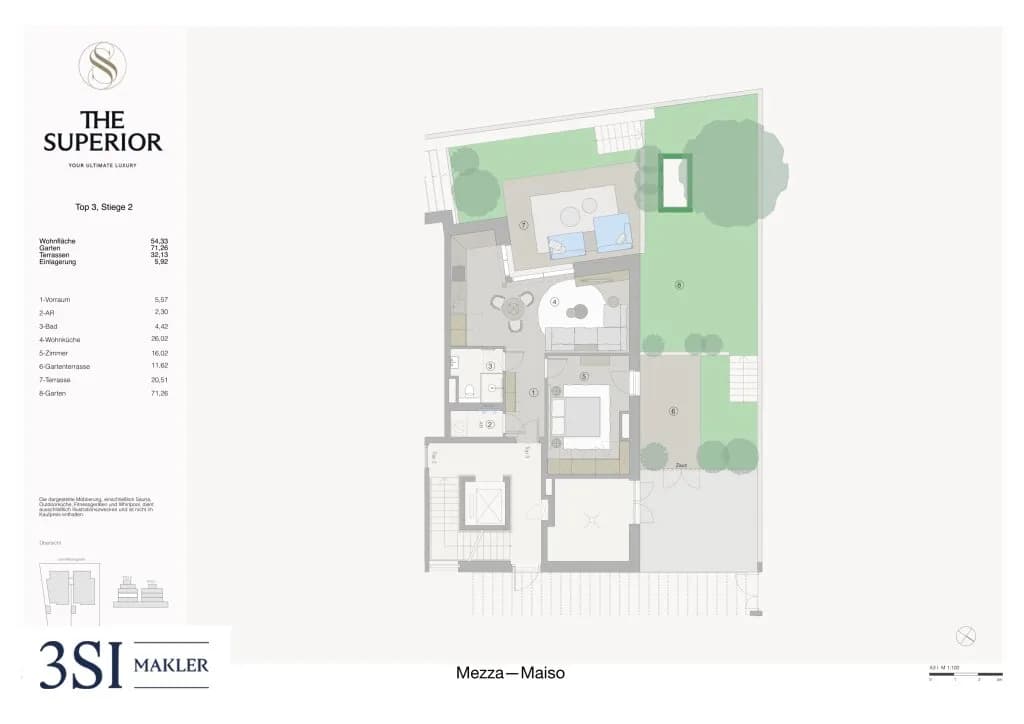 2-Zimmer-Wohnung kaufen in Wien – 54,33 m², € 749.000 – Bild 7 von 7