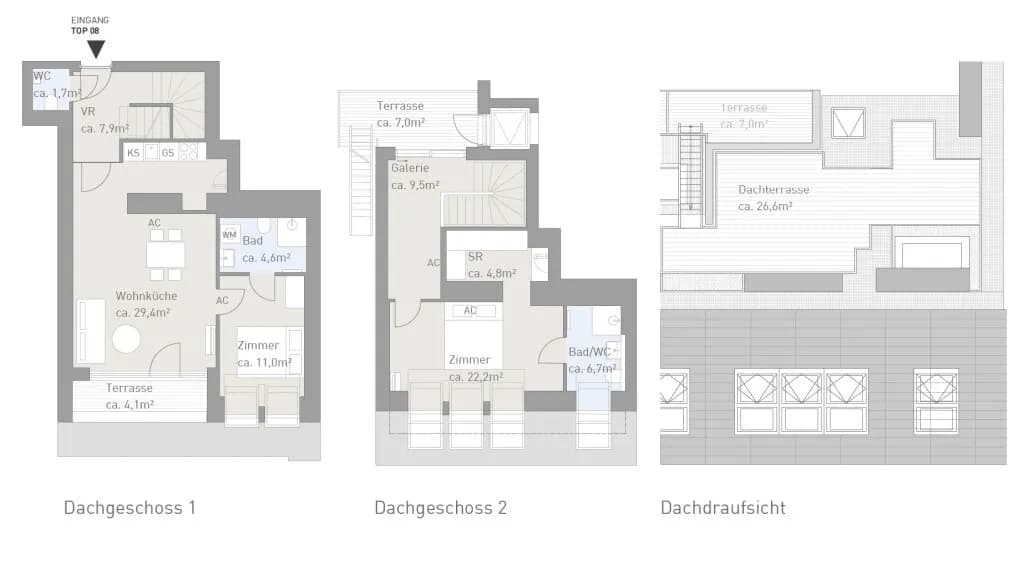 3-Zimmer-Wohnung mieten in Wien – 97,6 m², € 2.739 – Bild 25 von 26