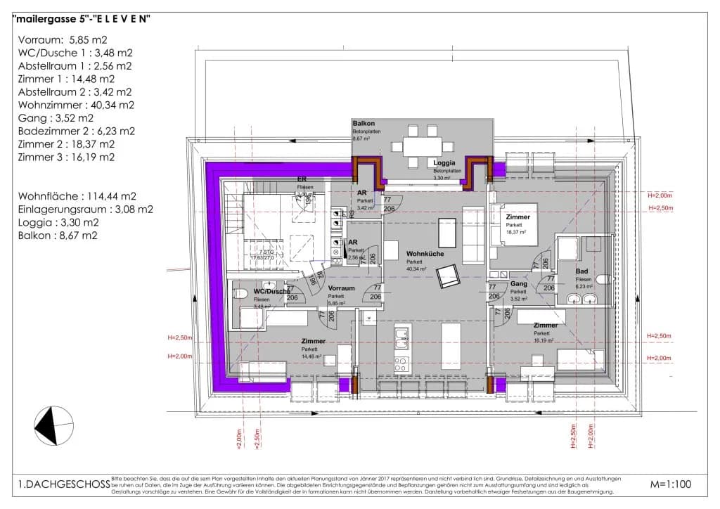 4-Zimmer-Wohnung kaufen in Wien – 114,44 m², € 649.000 – Bild 12 von 12