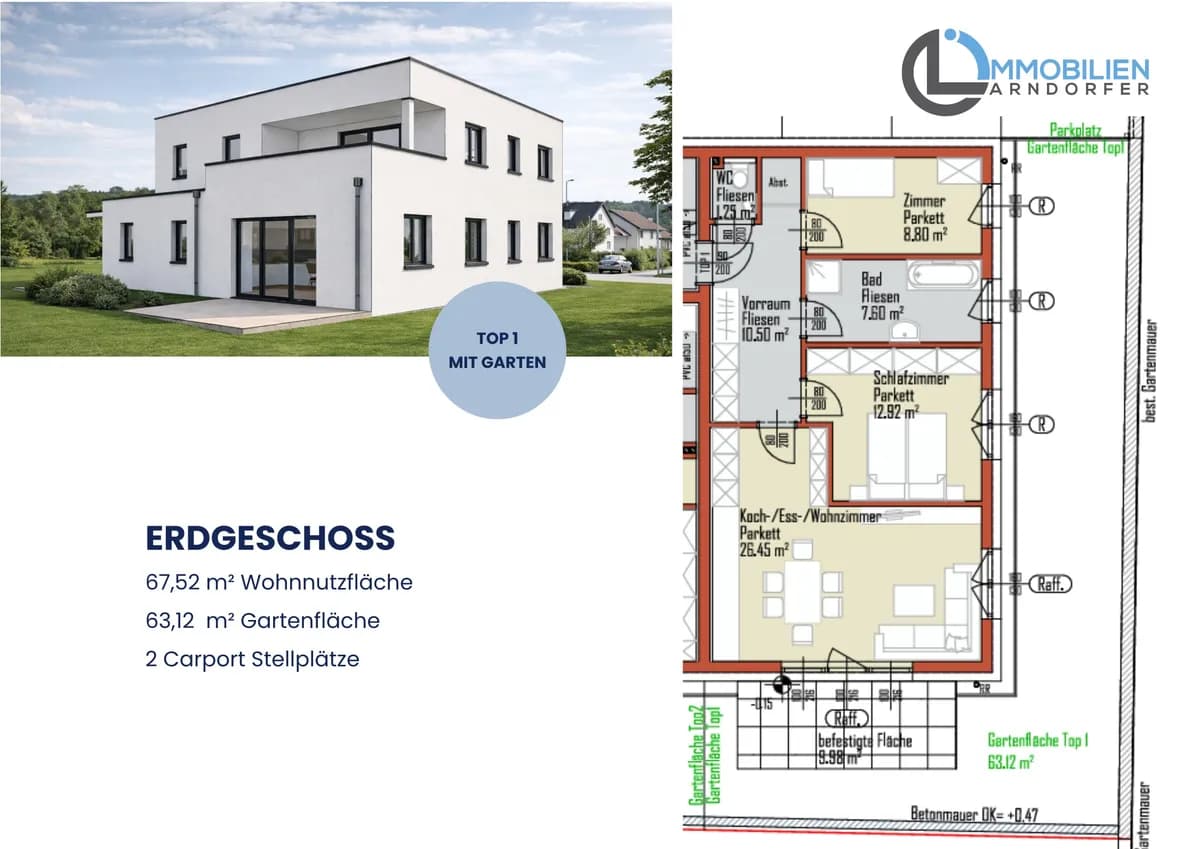 Wohnung kaufen in Freistadt – 51 m², € 275.500 – Bild 3 von 6