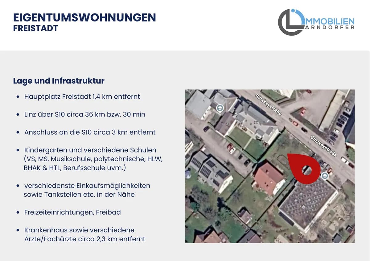 Wohnung kaufen in Freistadt – 51 m², € 275.500 – Bild 5 von 6