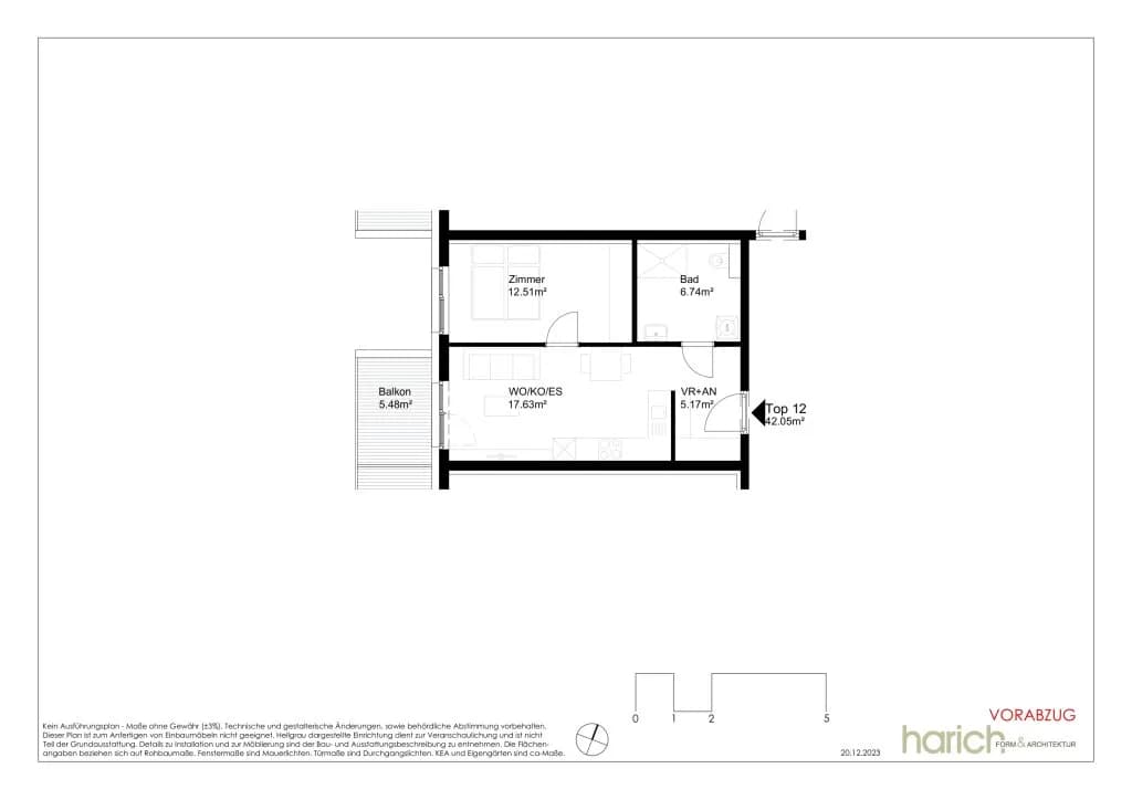 2-Zimmer-Wohnung kaufen in Südoststeiermark – 42 m², € 141.500 – Bild 4 von 6