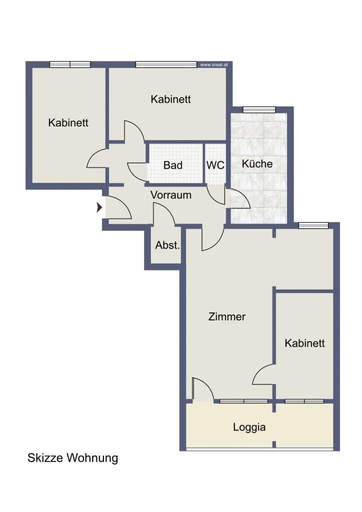 4-Zimmer-Wohnung kaufen in Wien – 90 m², € 335.000 – Bild 10 von 11