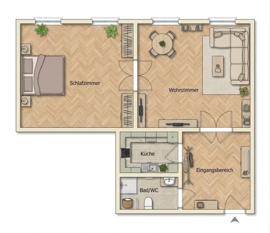 2-Zimmer-Wohnung kaufen in Wien – 73 m², € 387.700 – Bild 28 von 29