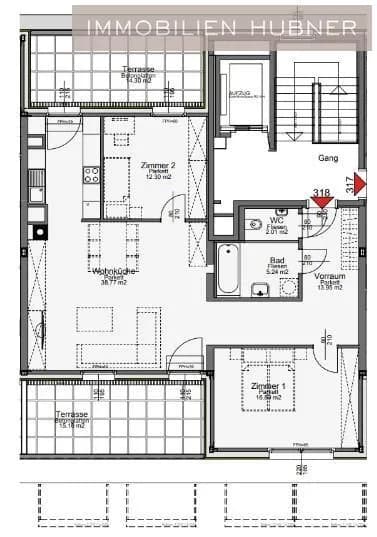 3-Zimmer-Wohnung mieten in Wien – 90 m², € 1.899 – Bild 12 von 15